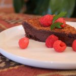Tourte au chocolat sans gluten et sans farine